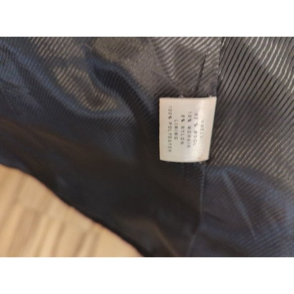 Talbots Wool Mohair Coat Womens Size 6 Black Toggle Front Button Jacket - Picture 11 of 11